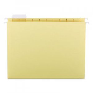 Smead 64069 Hanging File Folders, 1/5 Tab, 11 Point Stock, Letter, Yellow, 25/Box SMD64069