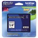 Brother P-Touch TZE315 TZe Standard Adhesive Laminated Labeling Tape, 1/4w, White on Black BRTTZE315