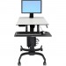 Ergotron 24-216-085 WorkFit-C Single HD Sit Stand Workstation