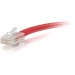 C2G 04166 75 ft Cat6 Non Booted UTP Unshielded Network Patch Cable - Red