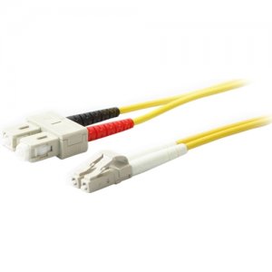 AddOn ADD-SC-LC-1M9SMF 1m SMF 9/125 Duplex SC/LC OS1 Yellow LSZH Patch Cable