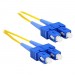 ENET SC2-SM-10M-ENC Fiber Optic Duplex Patch Network Cable