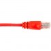 Black Box CAT6PC-001-RD CAT6 Value Line Patch Cable, Stranded, Red, 1-ft. (0.3-m)