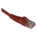 Tripp Lite N001-007-RD 7-ft. Cat5e 350MHz Snagless Molded Cable (RJ45 M/M) - Red