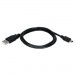 QVS CC2215M-03 USB Mini-B Sync & Charger High Speed Cable