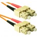ENET CAB-MMF-SC-50ENC 50 Foot Multimode Fiber Cable SC-SC Connectors