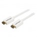 StarTech.com HD3MM5MW 5m (16 ft) White CL3 In-wall High Speed HDMI® Cable - HDMI to HDMI - M/M