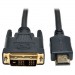 Tripp Lite P566-030 30-ft. HDMI to DVI Gold Digital Video Cable (HDMI-M / DVI-M)