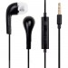 4XEM 4XSAMEARBK Earbud Earphones For Samsung Galaxy/Tab (Black)