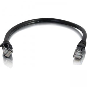 C2G 00933 6in Cat5e Snagless Unshielded (UTP) Network Patch Cable - Black