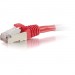 C2G 00844 3ft Cat6 Snagless Shielded (STP) Network Patch Cable - Red