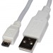 4XEM 4XMUSB10WH 10FT Micro USB To USB Data/Charge Cable For Samsung/Kindle/HTC (White)
