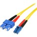 StarTech.com SMFIBLCSC4 4m Single Mode Duplex Fiber Patch Cable LC-SC