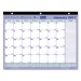 Brownline C181721 Monthly Desk Pad Calendar, 11 x 8 1/2, 2017 REDC181721