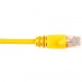Black Box CAT5EPC-004-YL CAT5e Value Line Patch Cable, Stranded, Yellow, 4-ft. (1.2-m)