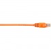 Black Box CAT5EPC-006-OR CAT5e Value Line Patch Cable, Stranded, Orange, 6-ft. (1.8-m)