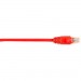 Black Box CAT5EPC-002-RD CAT5e Value Line Patch Cable, Stranded, Red, 2-ft. (0.6-m)