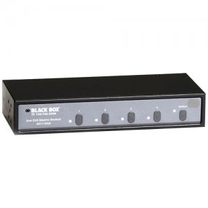 Black Box AC1124A 2x4 DVI Matrix Switch With Audio
