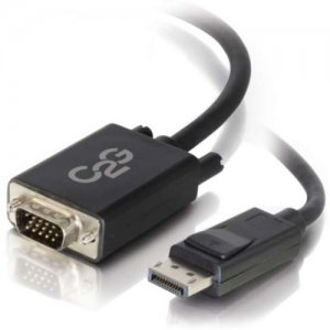 C2G 54331 3ft DisplayPort Male to VGA Male Adapter Cable - Black