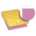 Astrobrights 21946 Astrobrights Colored Paper, 24lb, 8-1/2 x 11, Outrageous Orchid, 500 Sheets/Ream WAU21946