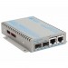 Omnitron Systems 8484-4-D iConverter 2GXT 4-Port Ethernet Switch Wall-Mount Standalone US AC Powered 8484-4-x