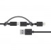 Belkin F8J080BT03-BLK Lightning/USB Data Transfer Cable