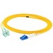 AddOn ADD-ALC-ASC-3M9SMF 3m Single-Mode Fiber (SMF) Duplex (APC-LC/APC-SC) ALC/ASC OS1 Yellow Patch
