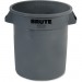 Rubbermaid Commercial 261000GY Brute Round 10-gal Container RCP261000GY
