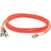 AddOn ADD-ST-LC-9M6MMF 9m Multi-Mode fiber (MMF) Duplex ST/LC OM1 Orange Patch Cable