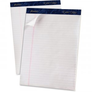 TOPS 20031R Gold Fibre Ruled Perforated Writing Pads TOP20031R