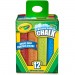 Crayola 512012 Washable Color Sidewalk Chalk Sticks CYO512012