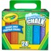 Crayola 512024 Washable Color Sidewalk Chalk Sticks CYO512024