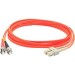 AddOn ADD-ST-SC-4M6MMF 4m Multi-Mode Fiber (MMF) Duplex ST/SC OM1 Orange Patch Cable
