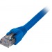 Comprehensive CAT6SHP-75BLU Cat6 Snagless Solid Plenum Shielded Blue Patch Cable 75ft
