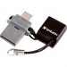 Verbatim 99140 64GB Store 'n' Go Dual USB Flash Drive for OTG Devices