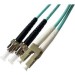Axiom LCSTOM4MD25M-AX LC/ST Multimode Duplex OM4 50/125 Cable