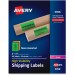 Avery 5956 High-Visibility Neon Shipping Labels AVE5956