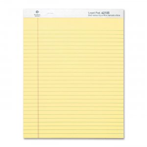 Business Source 63105 Legal Ruled Pad BSN63105