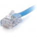 C2G 15277 1 ft Cat6 Non Booted Plenum UTP Unshielded Network Patch Cable - Blue