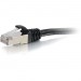 C2G 00718 15ft Cat6a Snagless Shielded (STP) Network Patch Cable - Black