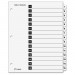 Cardinal 61513CB OneStep Printable Table of Contents Dividers CRD61513CB