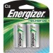 Energizer NH35BP2CT NiMH e2 Rechargeable C Batteries