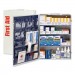 First Aid Only FAO90576 ANSI Class B+ 4 Shelf First Aid Station with Medications, 1437 Pieces
