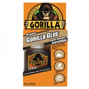 Gorilla Glue GOR5000206 Original Formula Glue, 2 oz, Dries Light Brown
