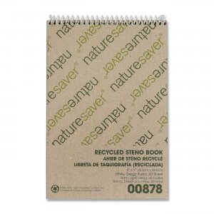 Nature Saver 00878 Recycled Steno Book NAT00878