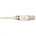 Black Box CAT6PC-007-GY Connect CAT6 250 MHz Ethernet Patch Cable - UTP, PVC, Snagless, Gray, 7 ft.