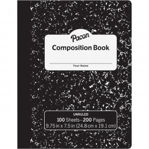 Pacon MMK37145 Unruled Compositon Book PACMMK37145