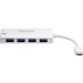 TRENDnet TUC-H4E2 USB-C to 4-Port USB 3.0 Hub with Power Delivery
