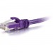 C2G 00474 20 ft Cat5e Snagless UTP Unshielded Network Patch Cable - Purple