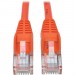 Tripp Lite N001-015-OR Cat5e 350 MHz Snagless Molded UTP Patch Cable (RJ45 M/M), Orange, 15 ft